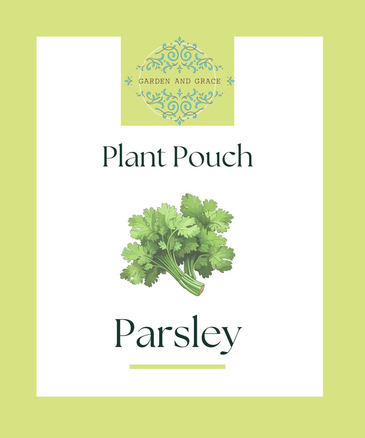 Plant Pouch-Parsley