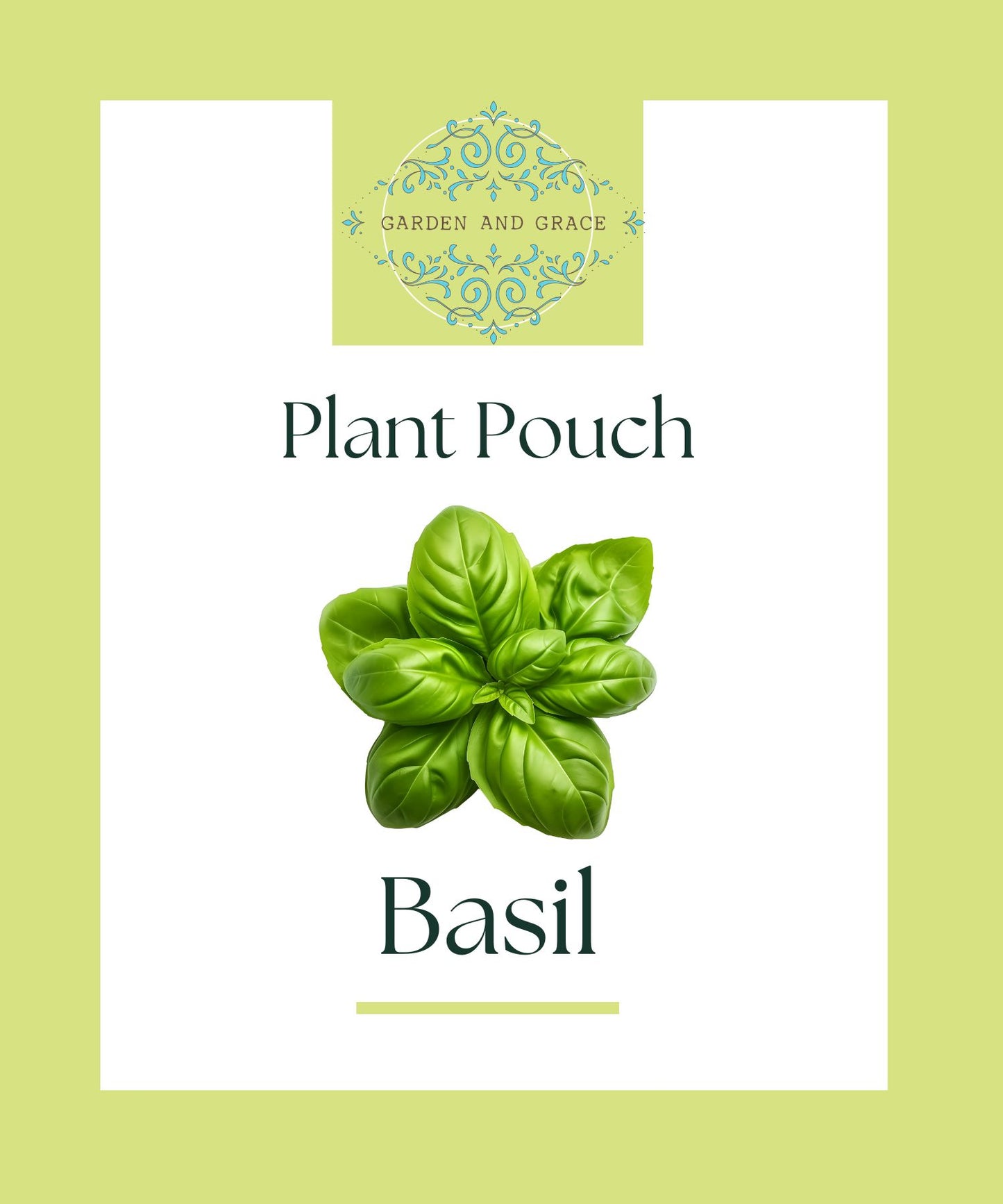 Plant Pouch-Basil