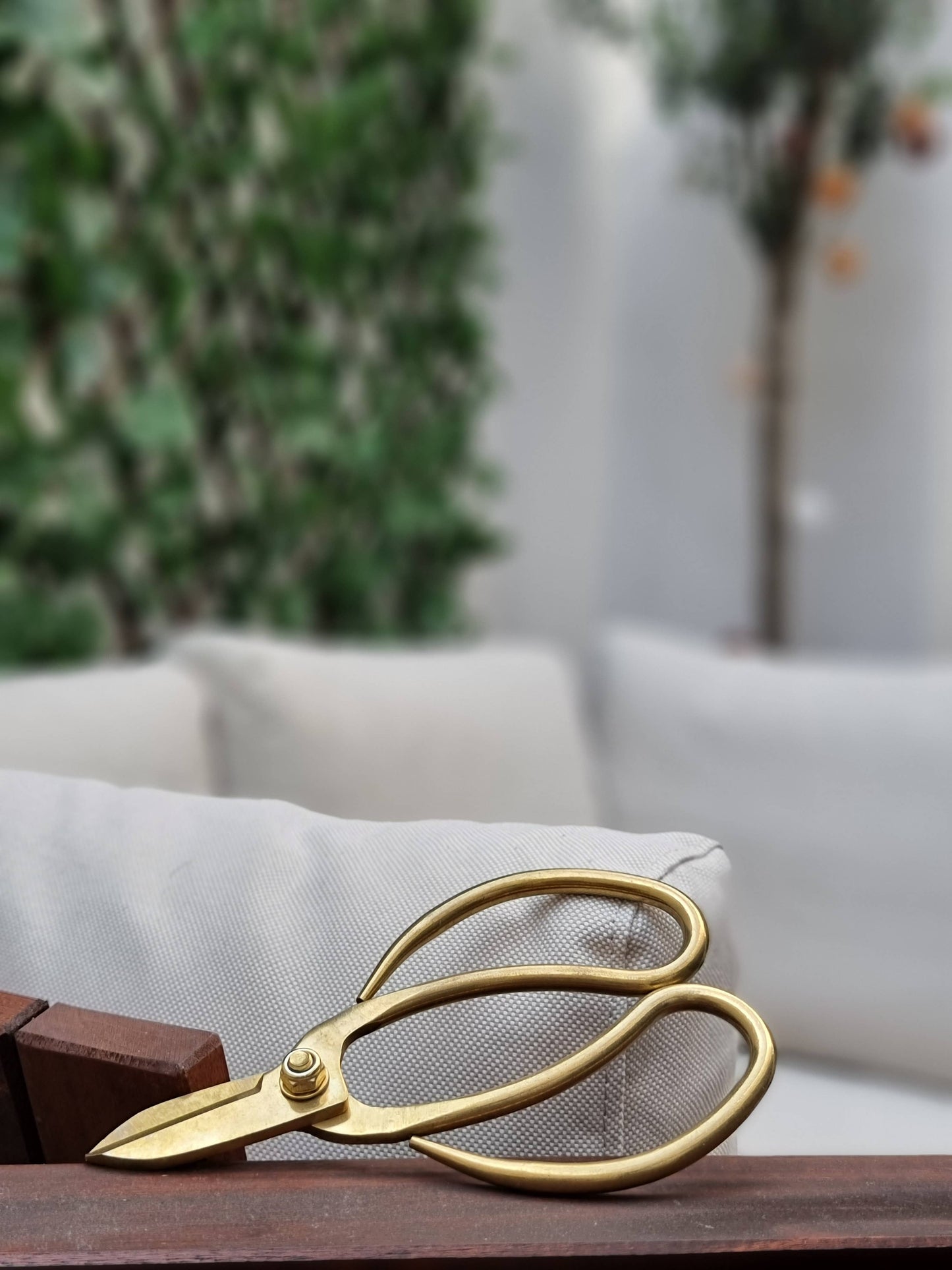 Bonsai Scissors with Metal Handle Gold