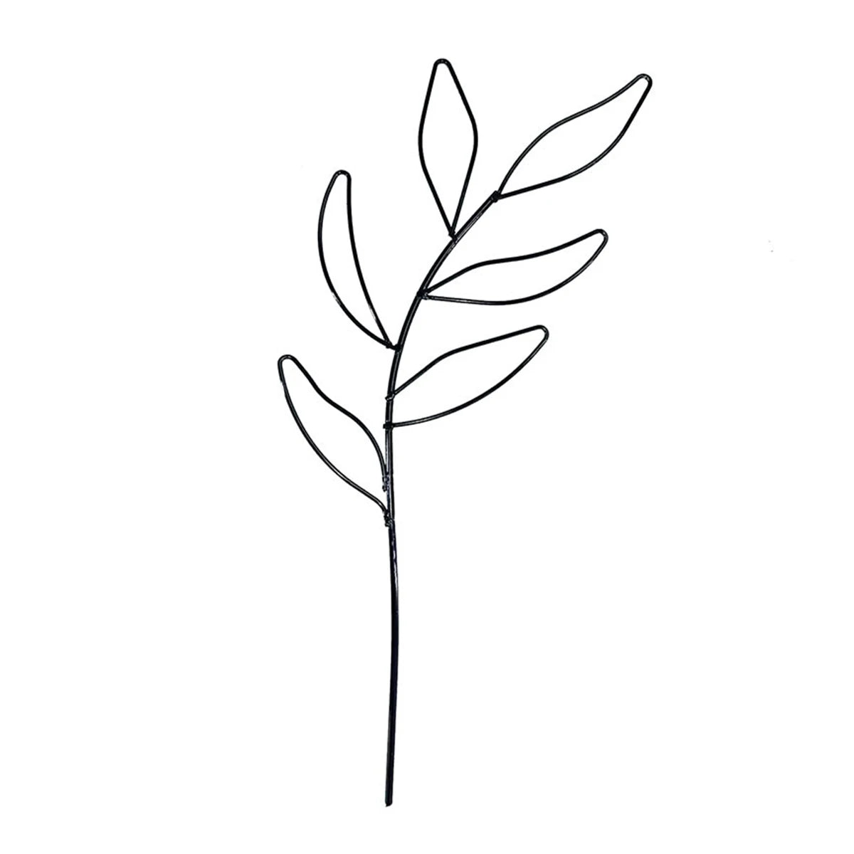 Plant Support Metal Leaf Shape