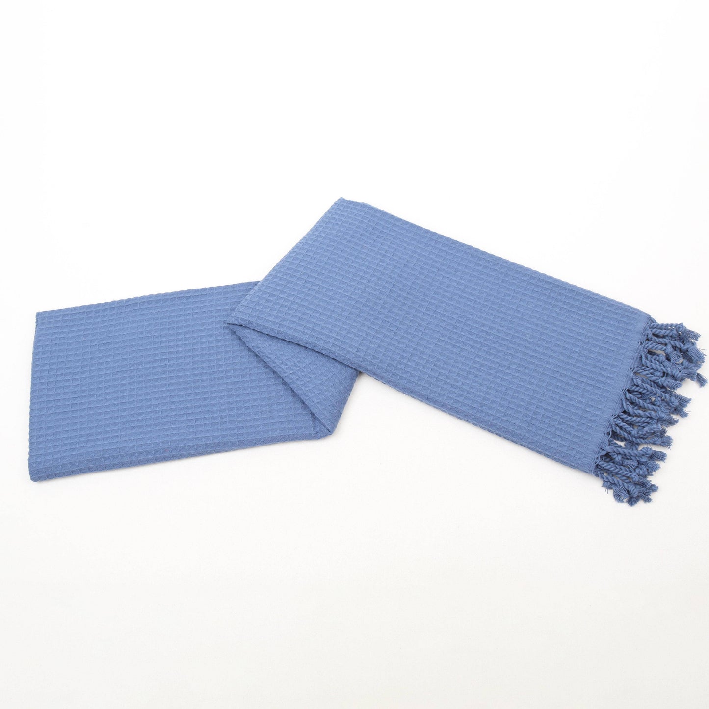 Waffle Texture Organic Cotton Hand & Bath Towel