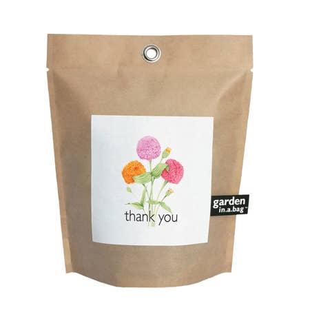 Garden in a Bag | Thank You | Zinnias