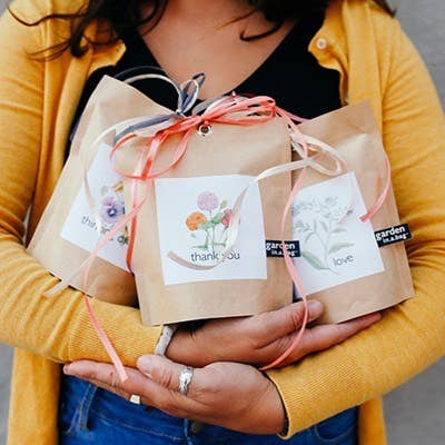 Garden in a Bag | Thank You | Zinnias