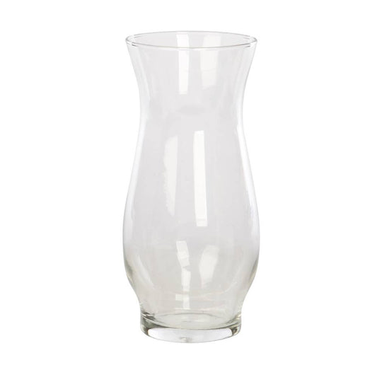 Hour-glass Rnd Shaped Glass Floral Vase -  Minimum of 48 pcs