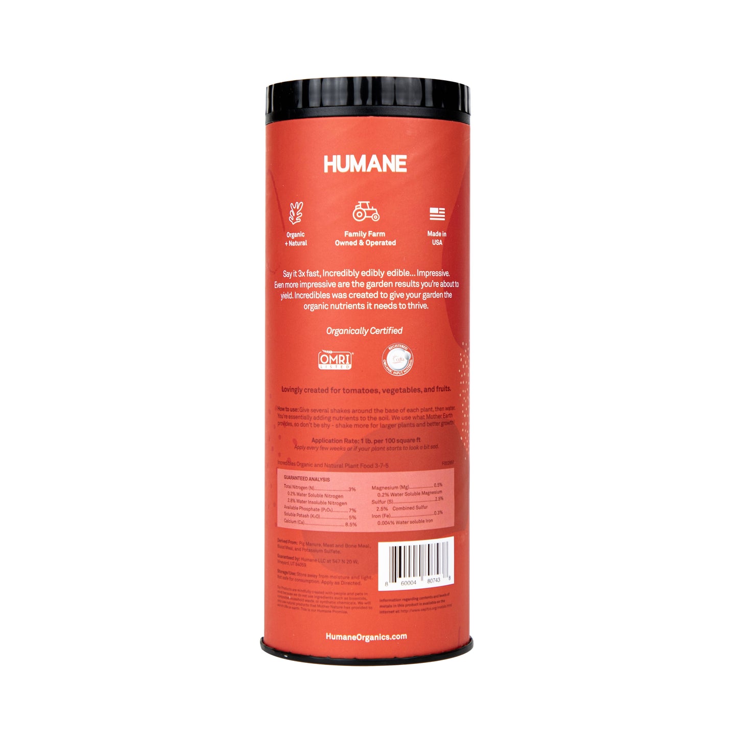 Incredibles Organic Plant Food