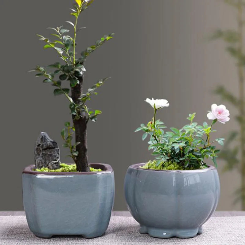 Retro Ceramic Flower Pot