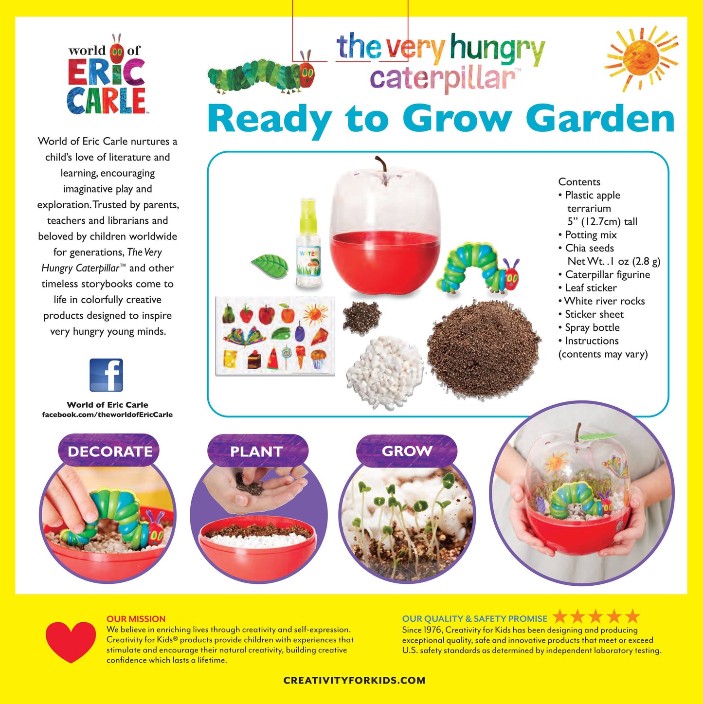 The Very Hungry Caterpillar DIY Craft - Gardening Kit