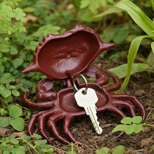 Red crab key hider