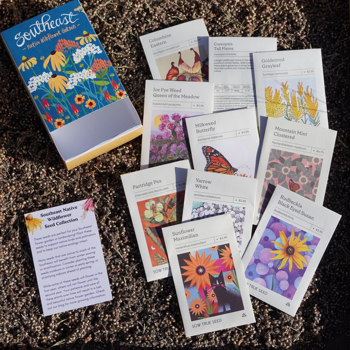 Southeast Native Wildflower Collection Box