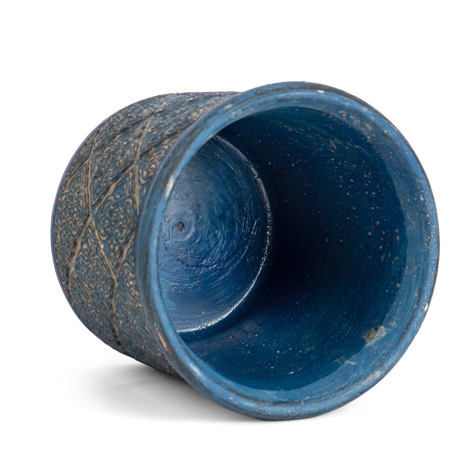 blue planter