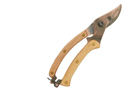 Copper Pruner with Wooden Handle