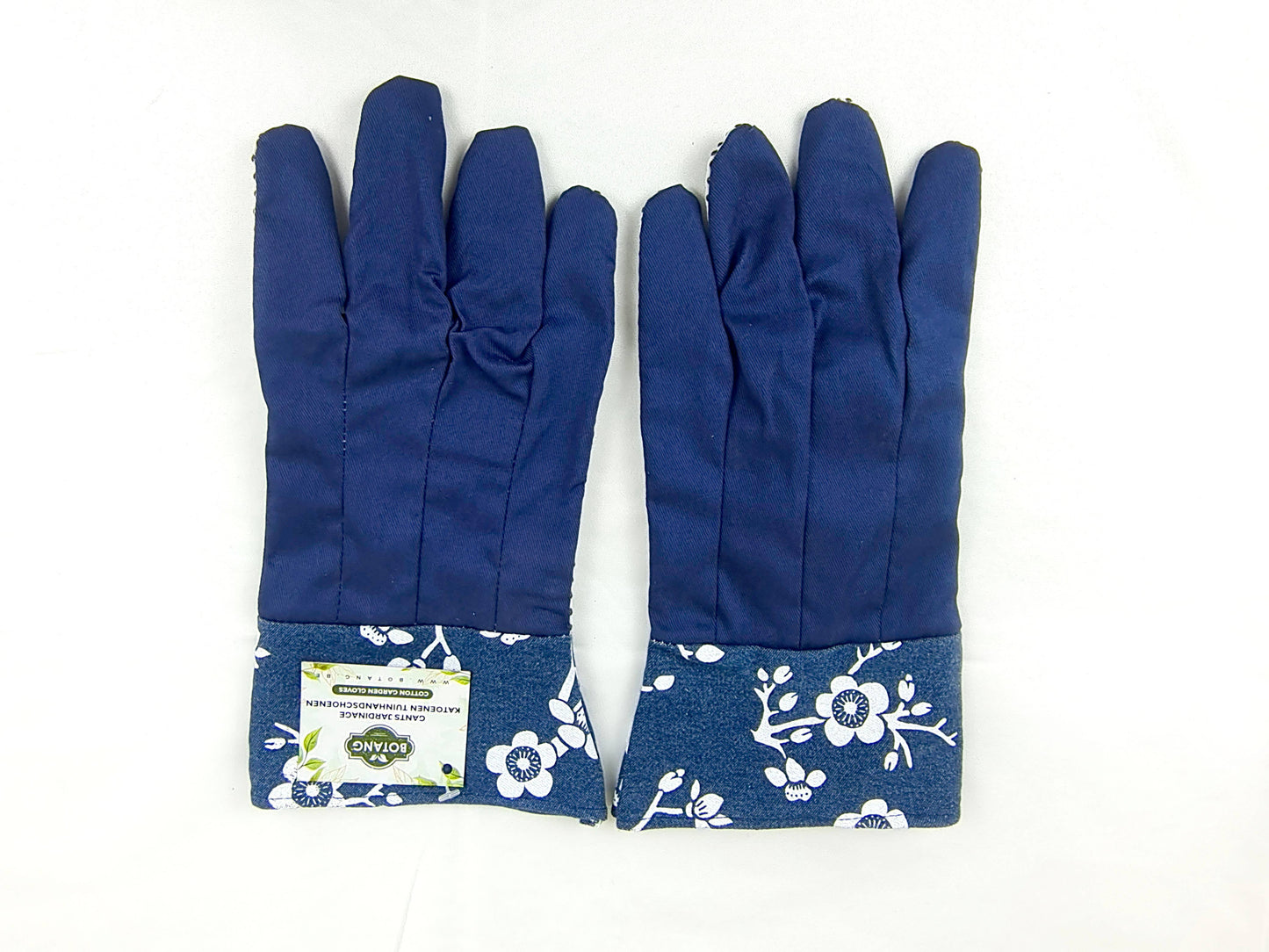 Blue Soft Garden Gloves Small/Medium