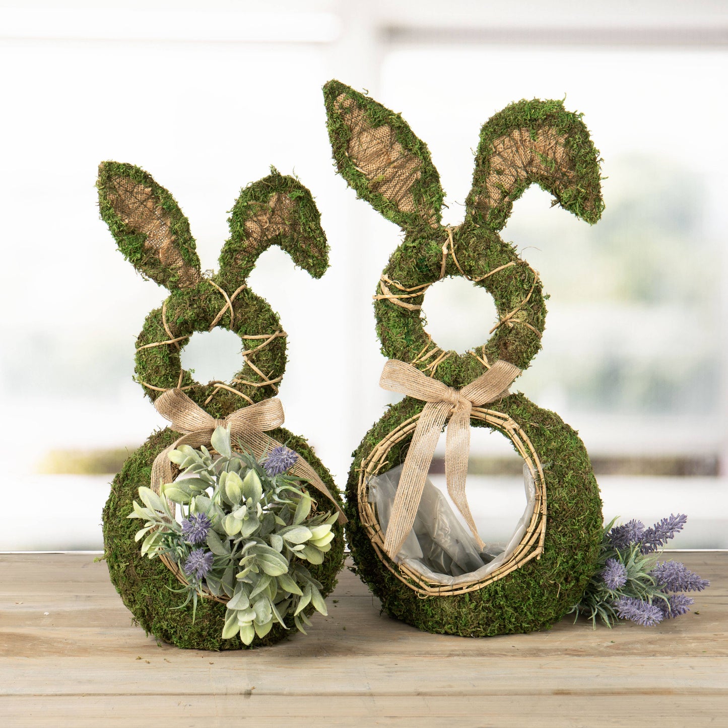 RABBIT MOSS BASKET SEWN LINER