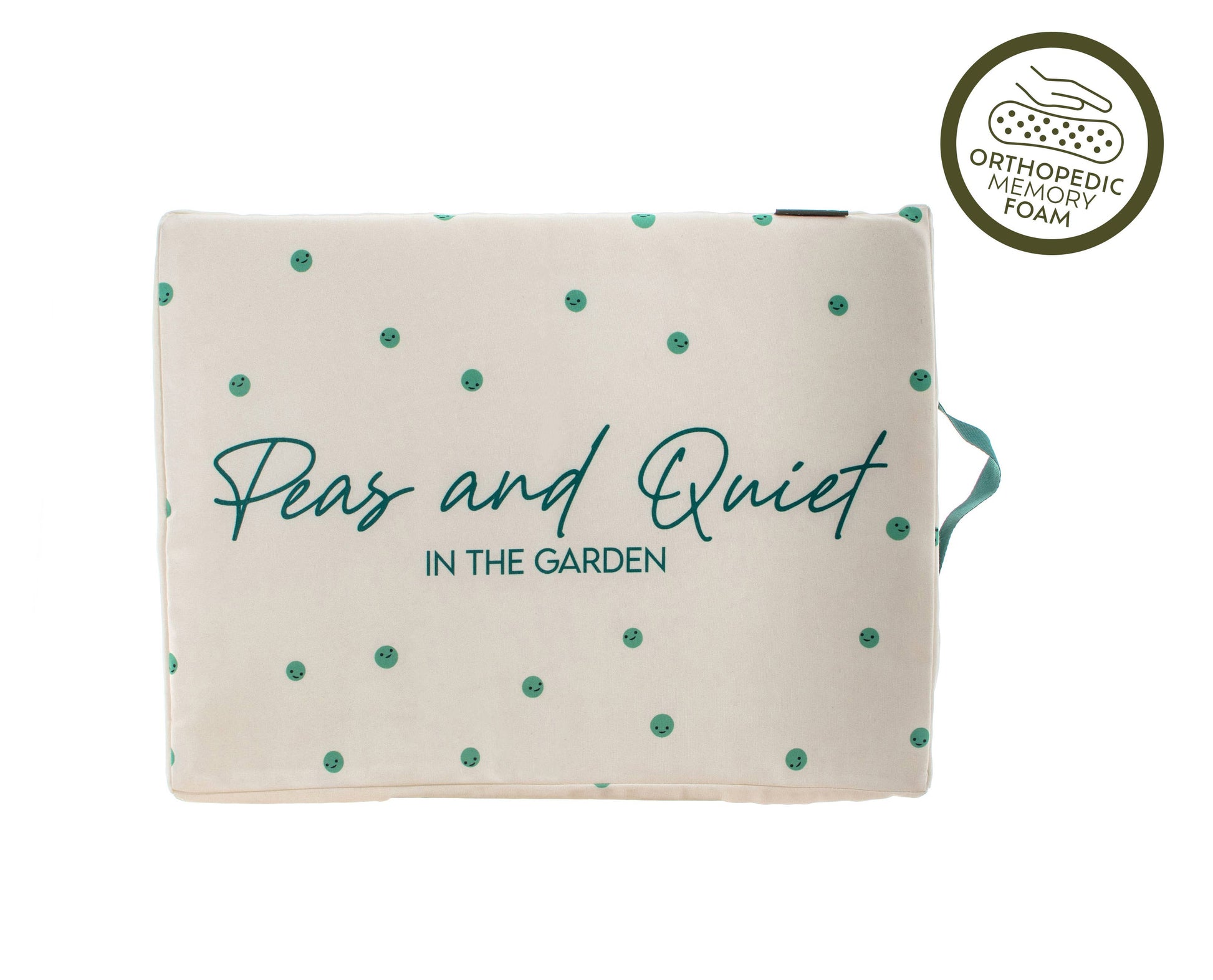 peas and quiet memory foam pillow