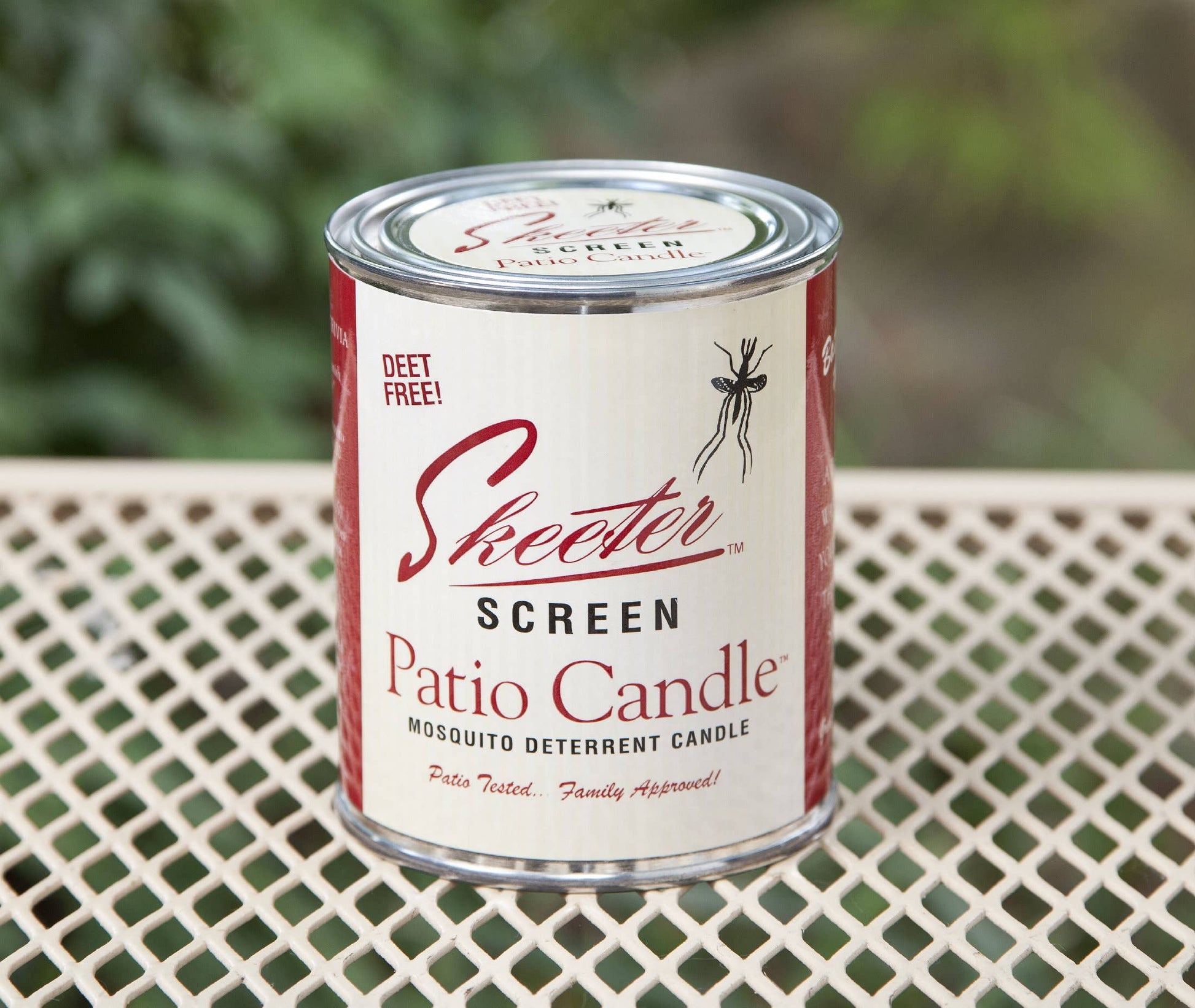 citronella patio candle