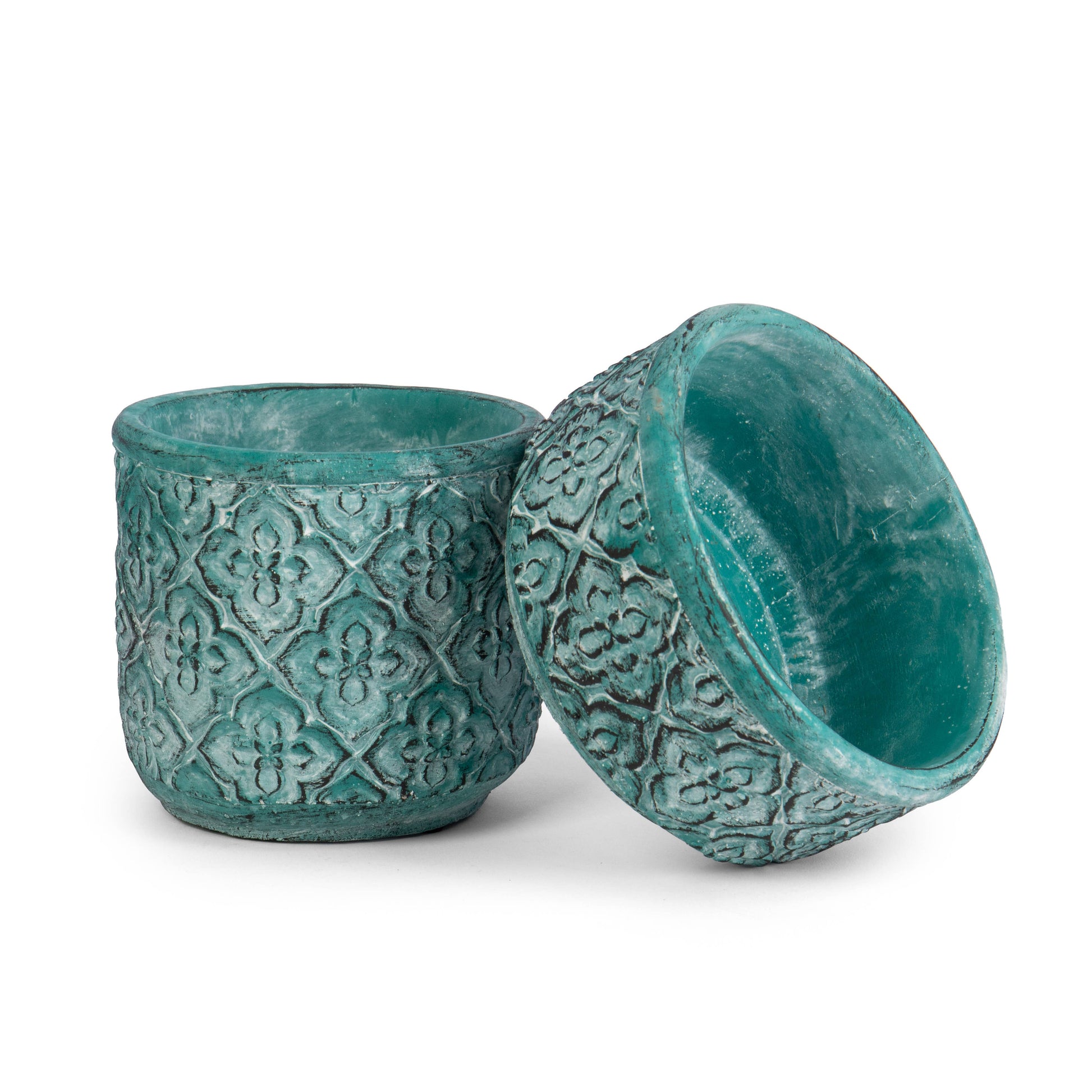 ceramic aqua pots